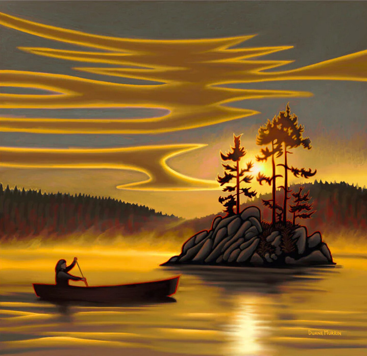 Mystic Lake by Duane Murrin